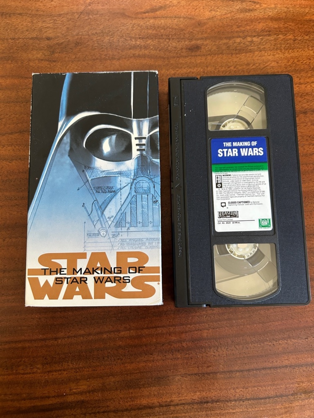 The Making of Star Wars VHS Tape - 1995